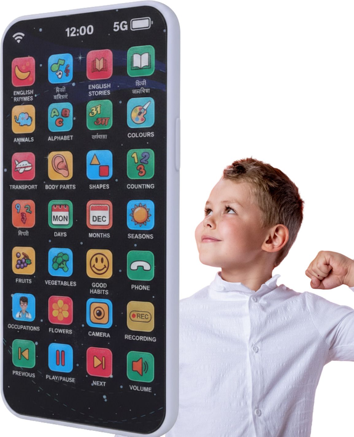 Kids Educational Smartphone Toy with Multiple Modes-image-35