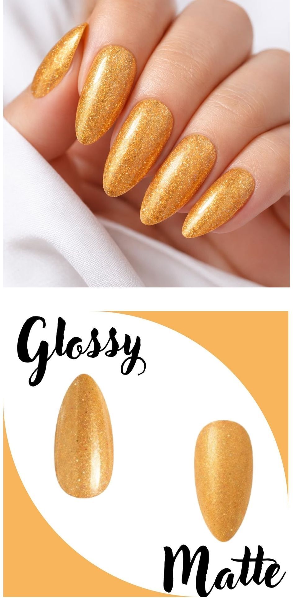 tariff nail polish Tariff Golden Glitter Shimmer Nail Polish Fast Dry Long Lasting 8ml-picture-16