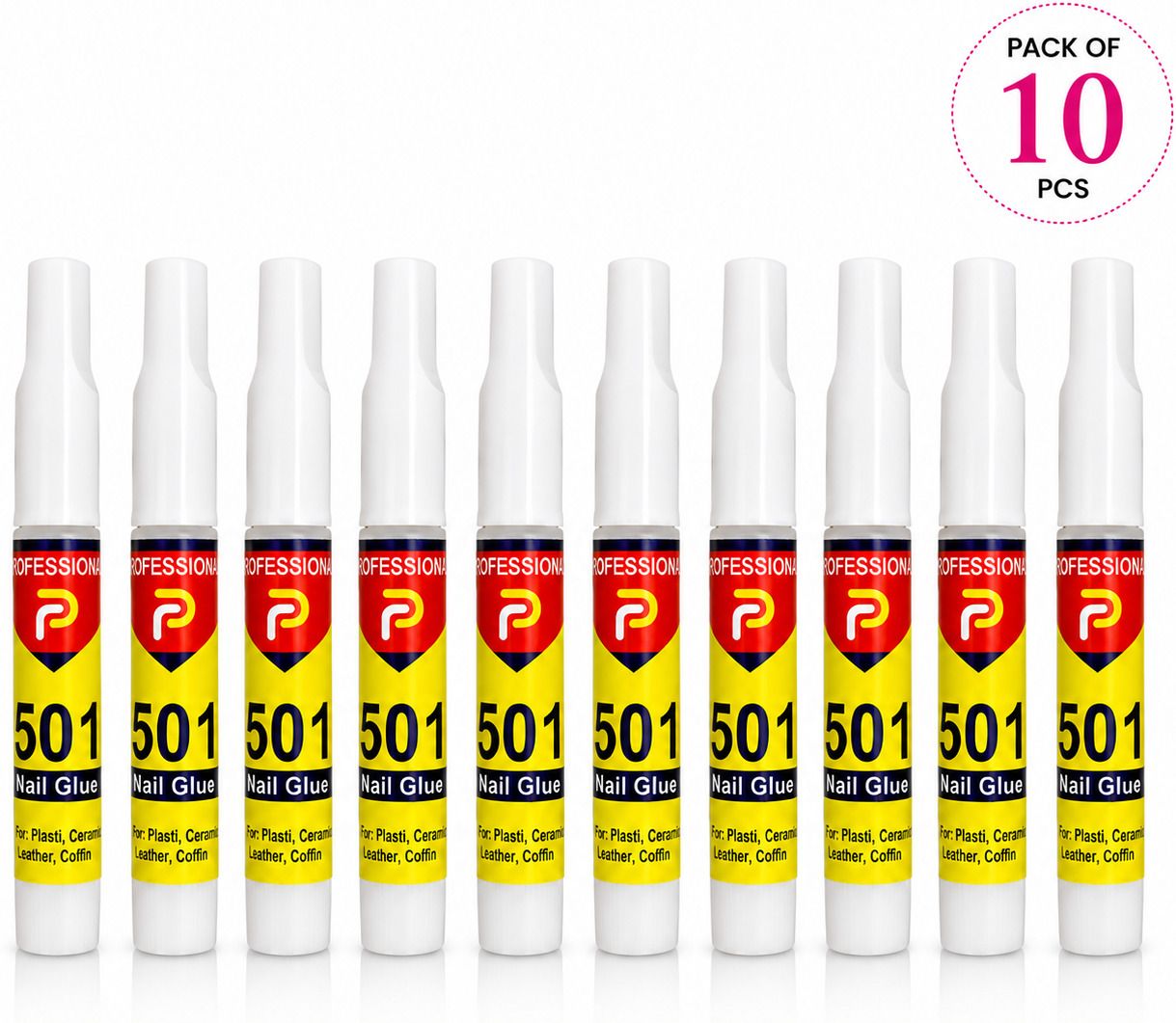 501 Professional Nail Glue Pack of 10-image-27