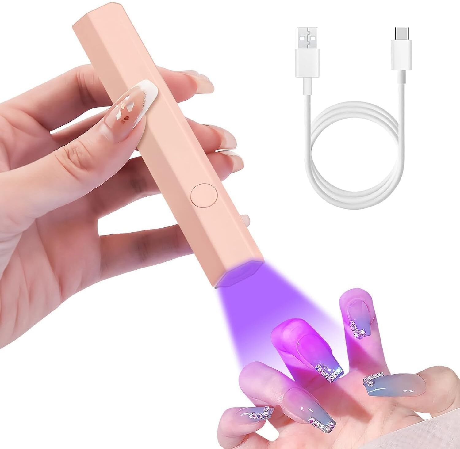Professional UV/LED Nail Lamp, Quick-Dry UV Light for Nails Nail Polish Dryer