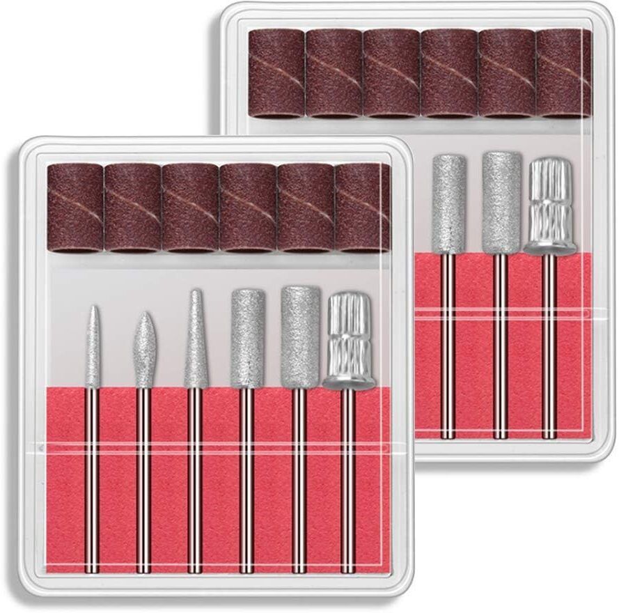 nailwind Nail Drill Bits Set Cuticle Tools, Electric Nail Drill Bits Kit 3/32",Nail Drill-picture-10
