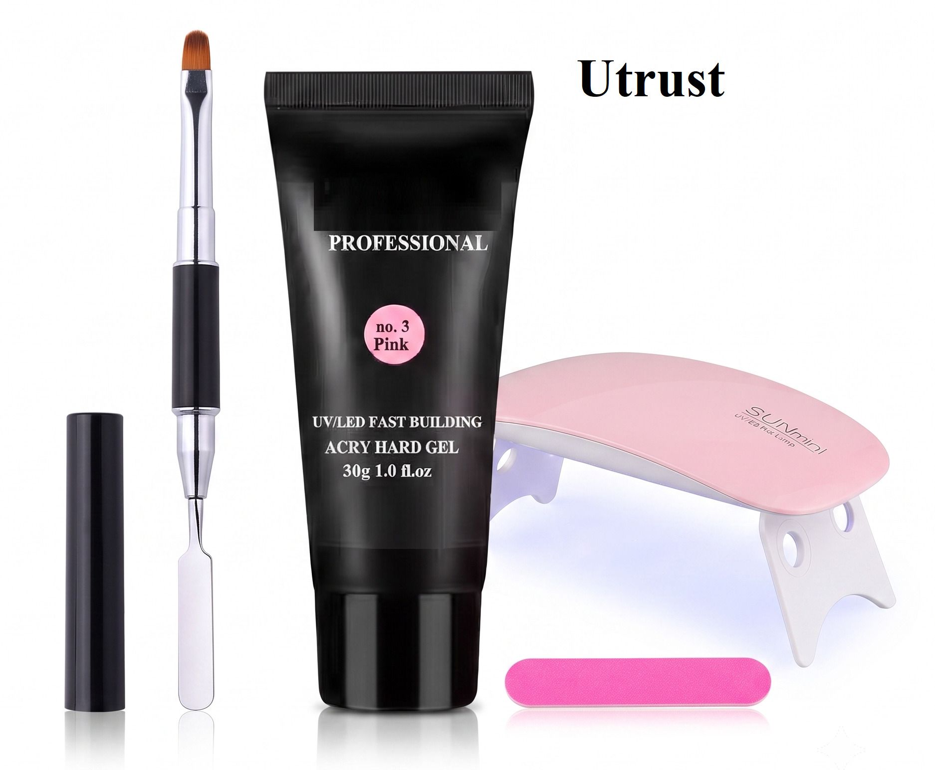 utrust All-in-One DIY Nail Enhancement System: QIBEST Professional UV/LED Fast Building-picture-0