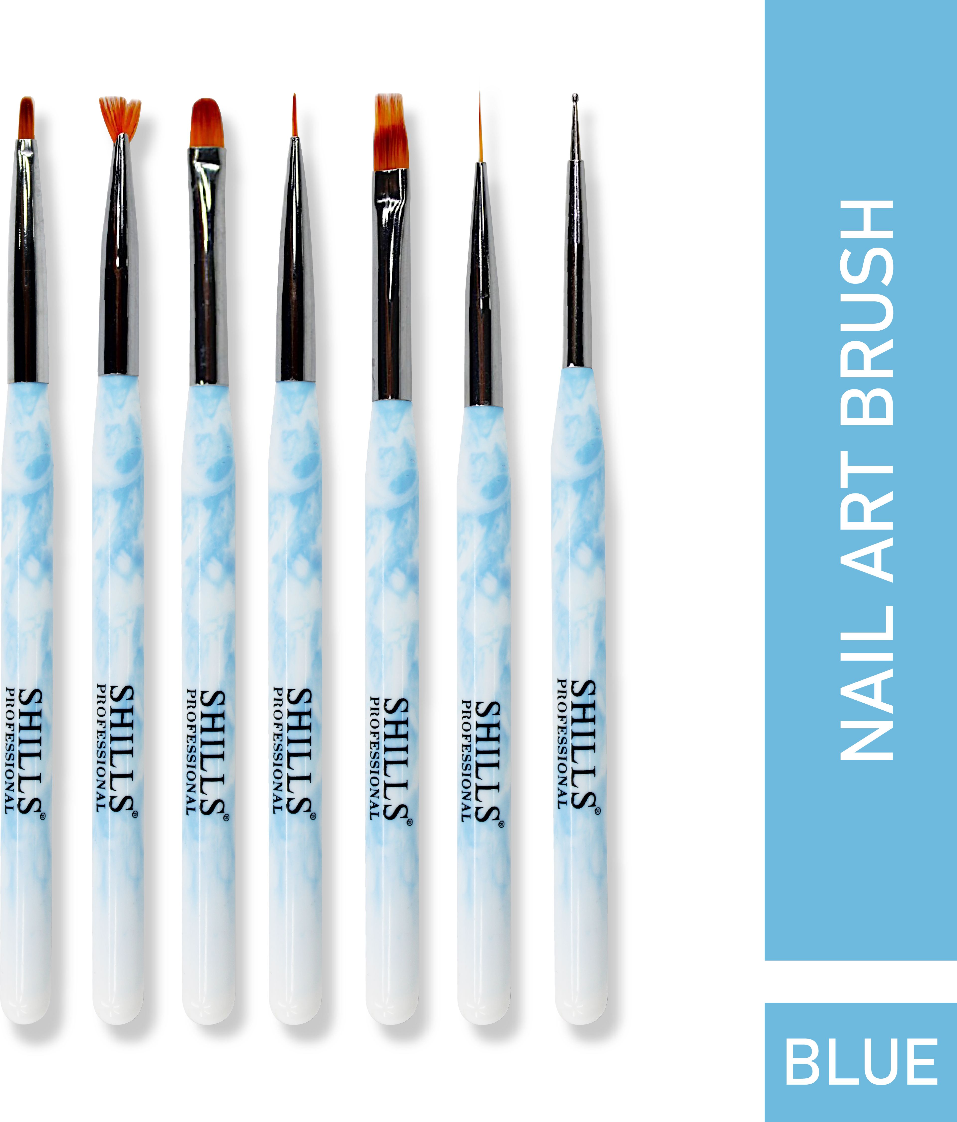 Nail Art Brush Blue-image-35