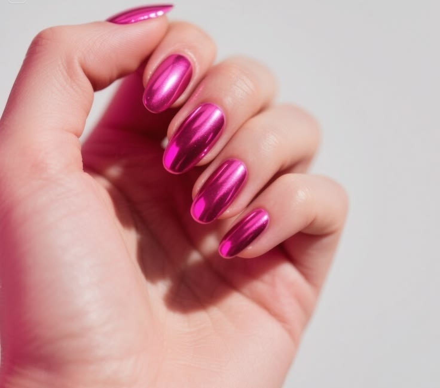 evererin Dark Pink Nail Paint | Mirror Shine | Chip Resistant-picture-6