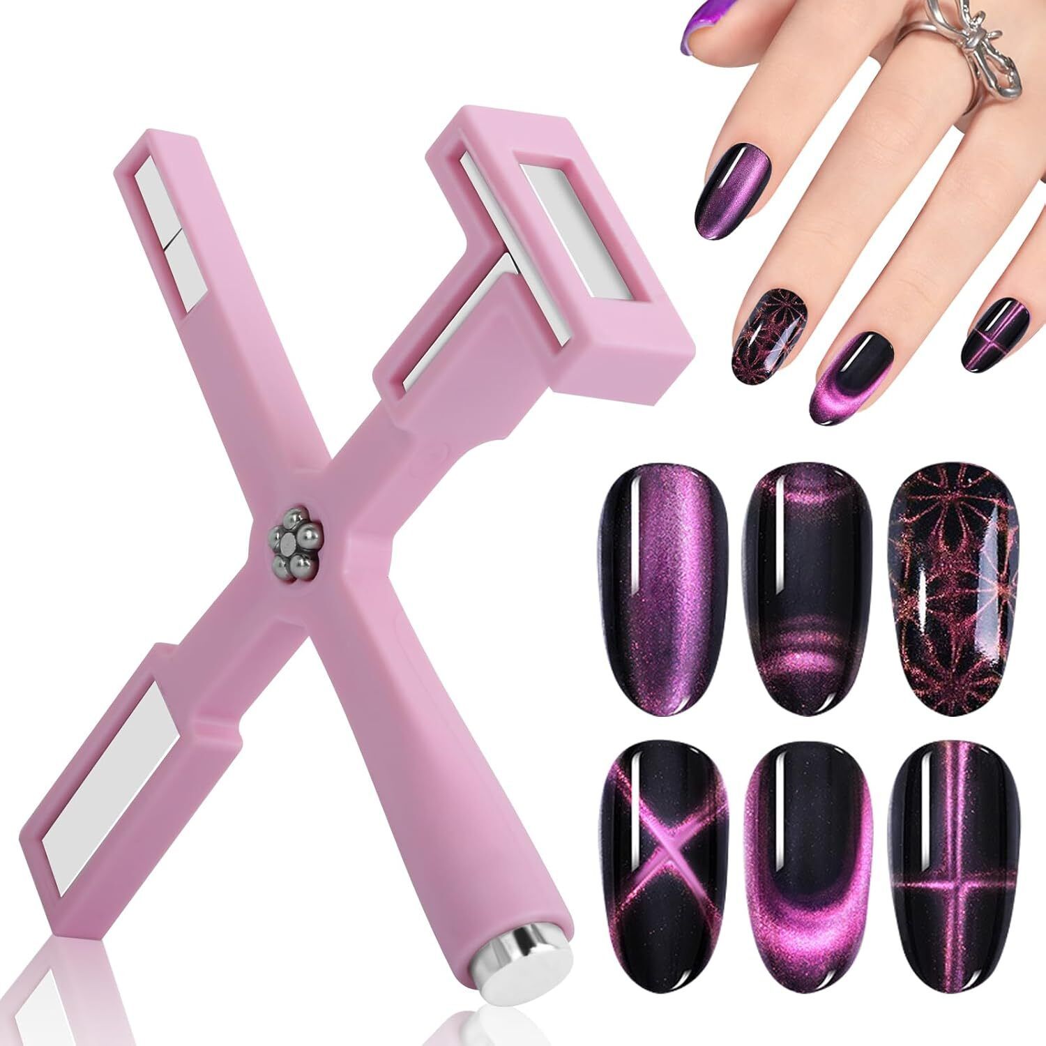 5-in-1 Nail Magnet for Cat Eye Gel Polish