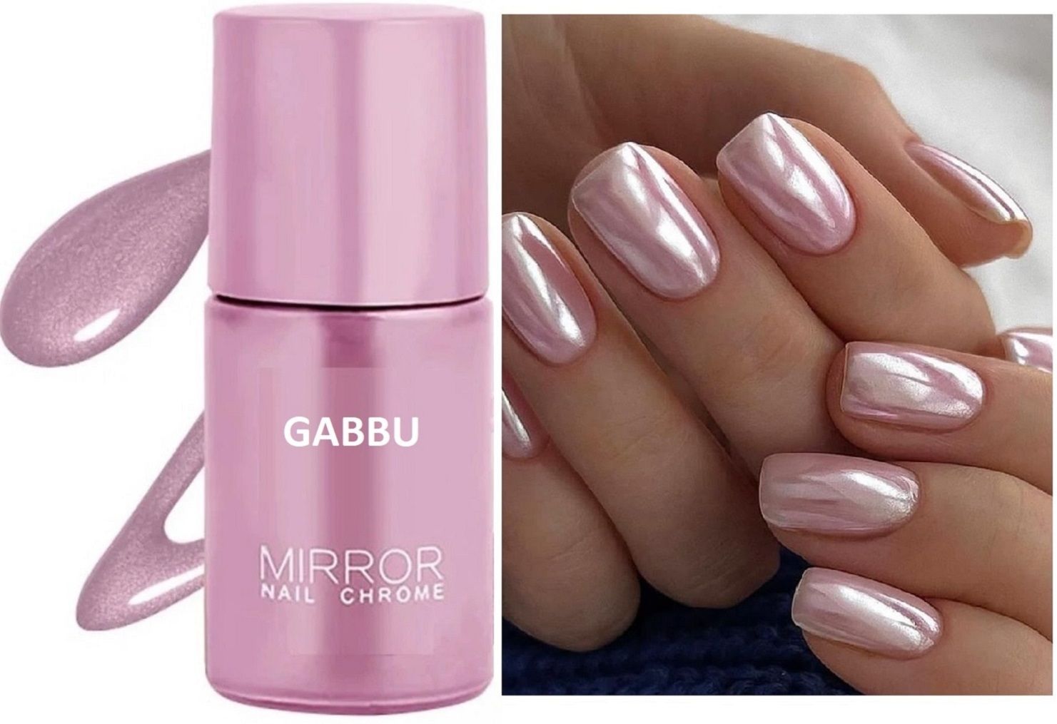 gabbu Metallic Mirror, Nail-Polish Long Lasting,, Nail Polish-picture-44