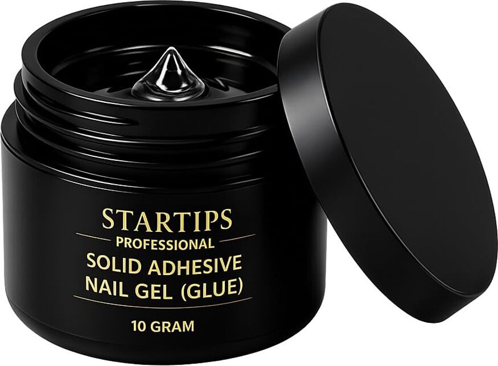 Solid Adhesive Nail Glue for Press On Nails Reusable Nail Tip Bonding Gel-image-40