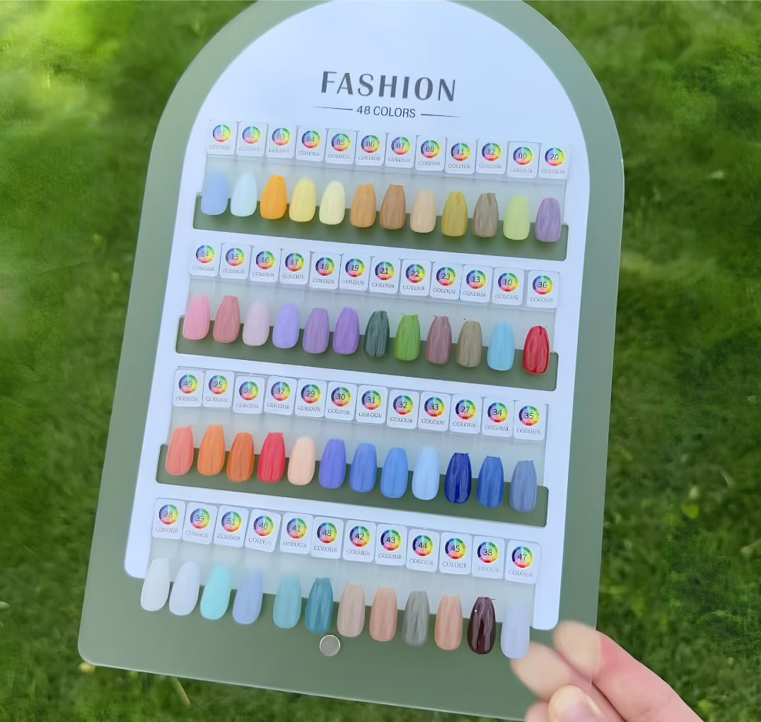 nailtoolhub Magnetic Nail Display Shade Card with Magnetic Tips-picture-13