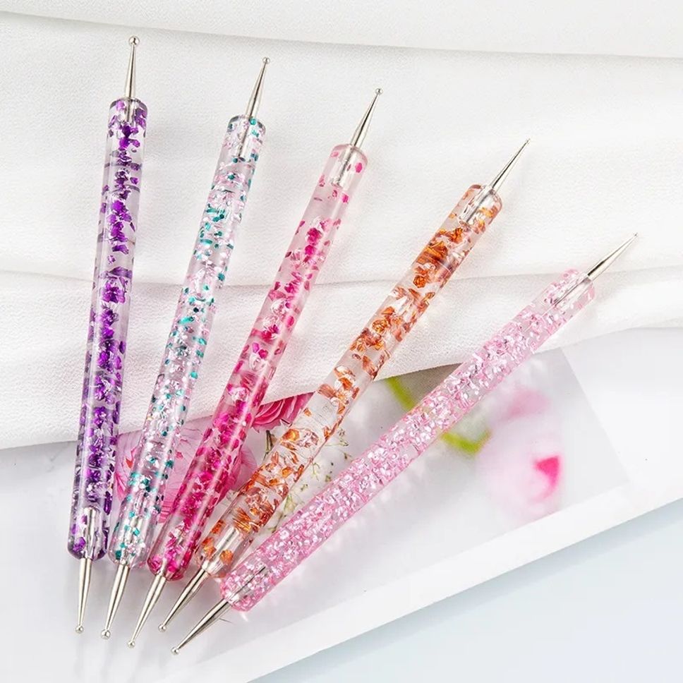 latixmat Best 5 NAIL ART DOTTING PENS FOR NAIL PAINT DESIGNS (MULTICOLOUR)-picture-1