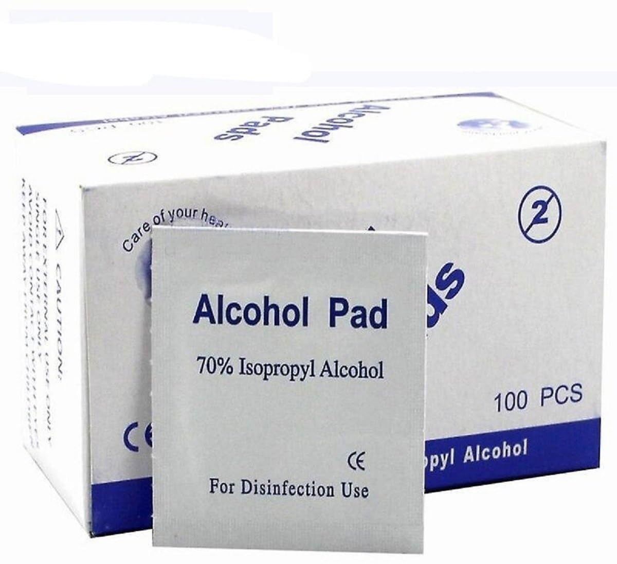 Nail Prep Cleanser Pads,100 PCS Individually Wrapped Alcohol Pads for Nails-image-22