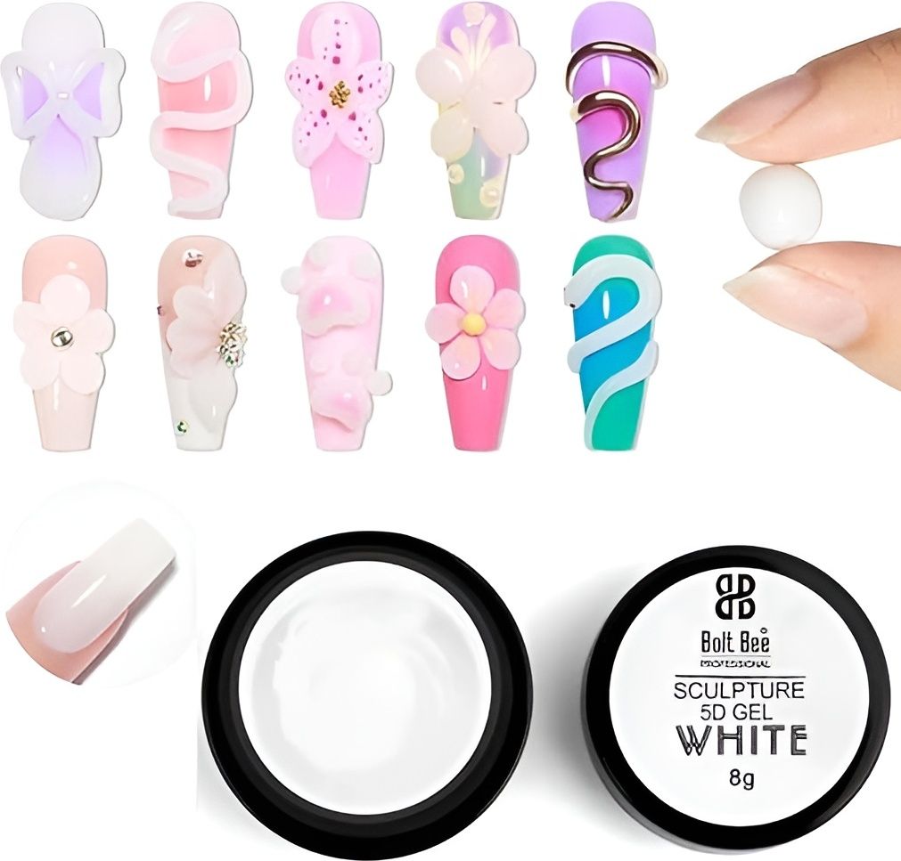 5D Sculpting Gel for Nails – Carving, Molding & Drawing Builder Gel for Nail Art-image-42