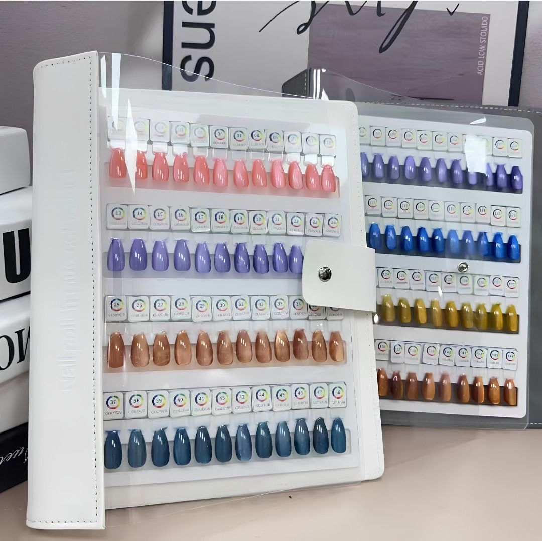 nailtoolhub Magnetic Nail Display Shade Card Book with Magnetic Tips-picture-11