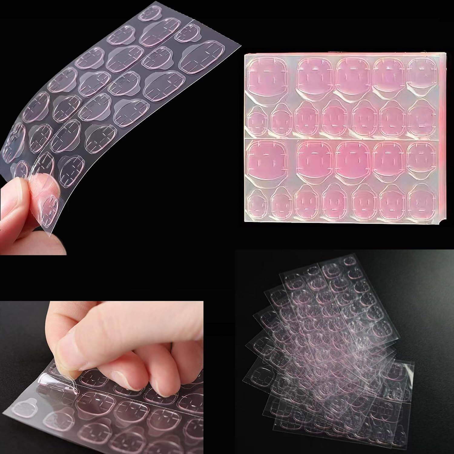 lobe miracle Nail Adhesive Tabs Double Sided Jelly Nail Sticky Tabs-picture-6