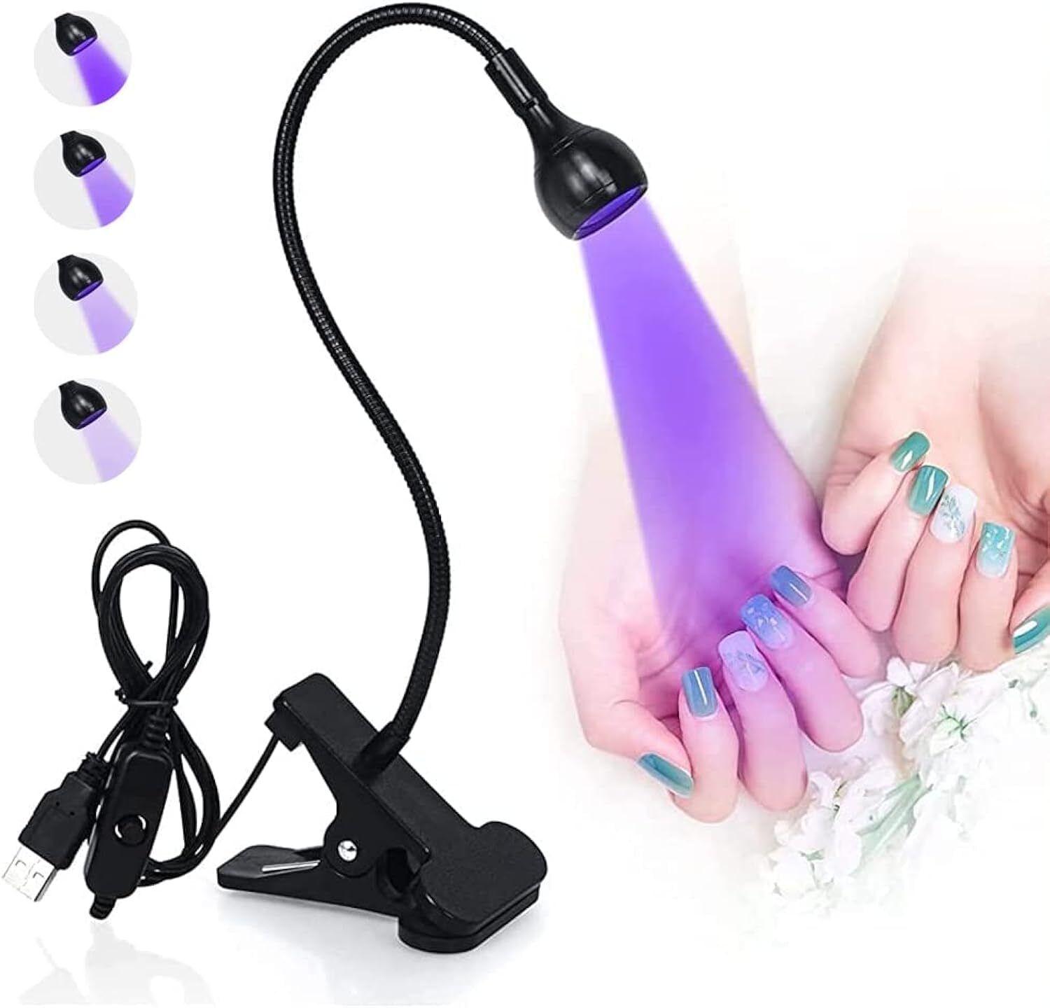 gajari LED UV Nail Dryer, UV Gel Lamp for Gel Nail Polish,-picture-30