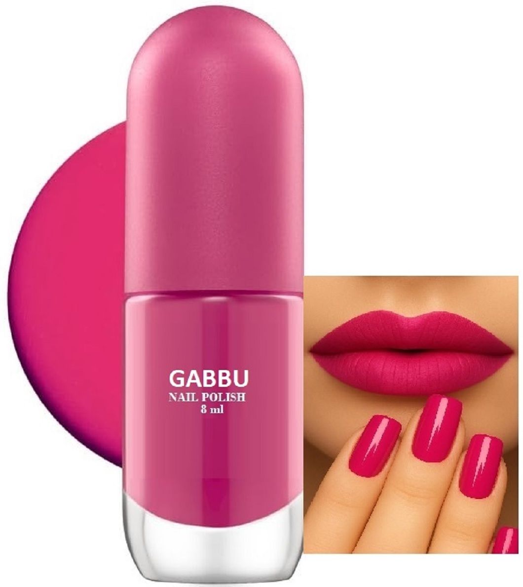 gabbu Long-Lasting & Chip-Resistant | Non-Sticky | Quick-Drying Formula Nail Polish-picture-9