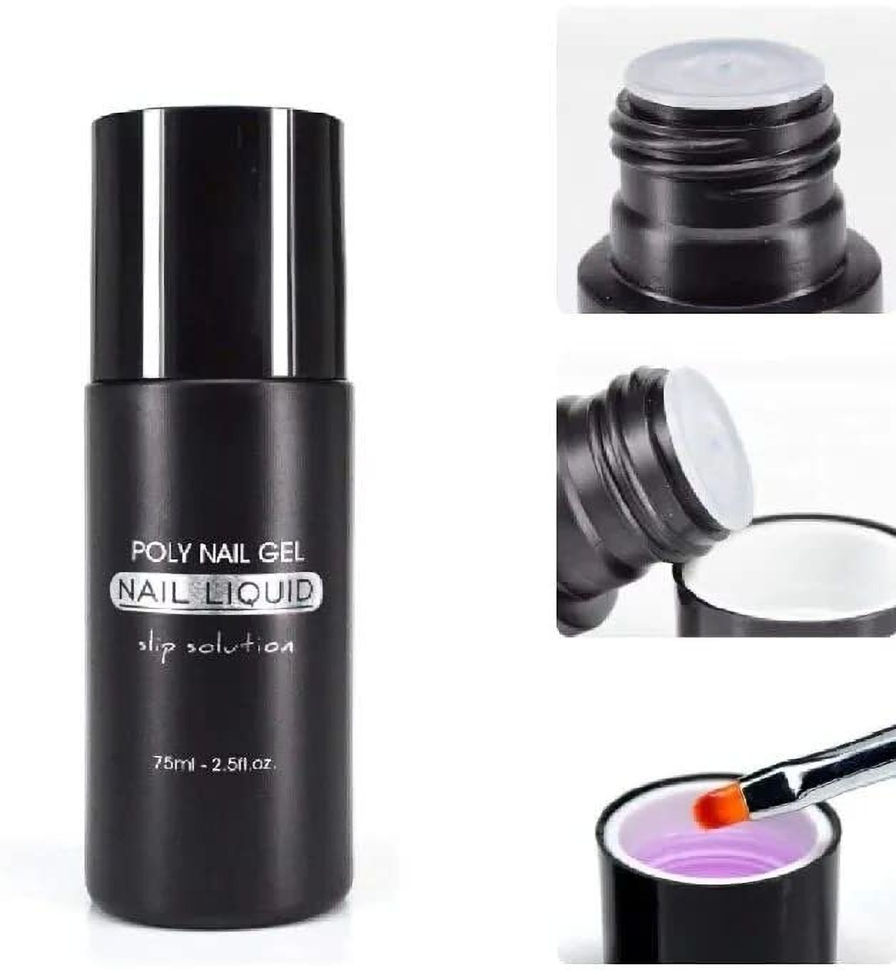 ruby face Nail Art Slip Solution Quick Building UV Gel Poly Extension Acrylic Lacquer100ml-picture-12