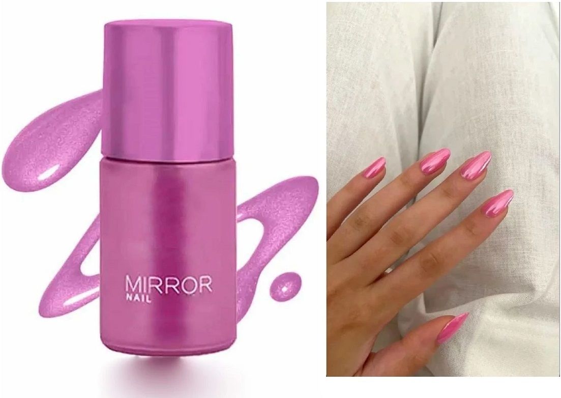 gabbu Metallic, Mirror-Nail-Polish Long Lasting,, Nail Polish-picture-39
