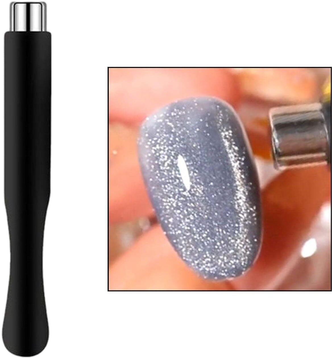 npah Nail Art Magnetic Pen Kit | Cat Eye Gel Polish Design Wand Set-picture-29