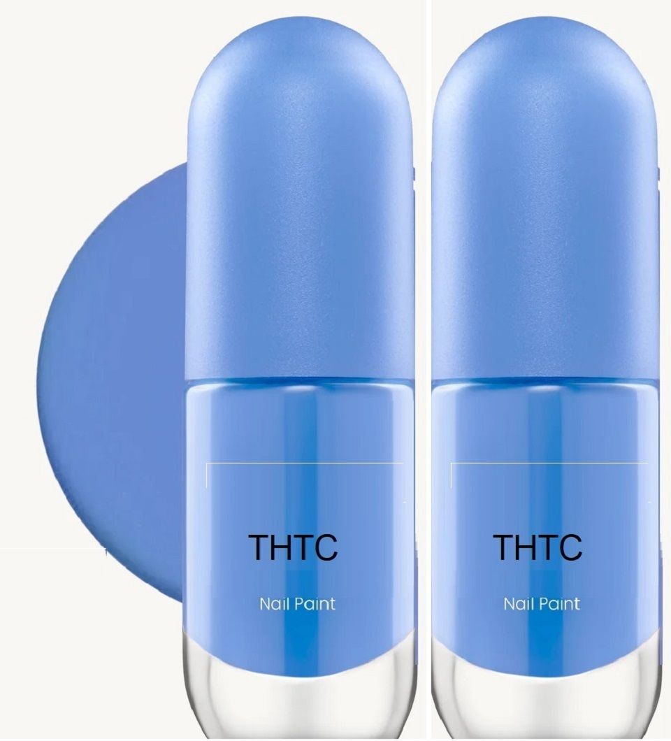 thtc Long-Lasting, Chip-Resistant-Nail Lacquer, Blue-picture-38
