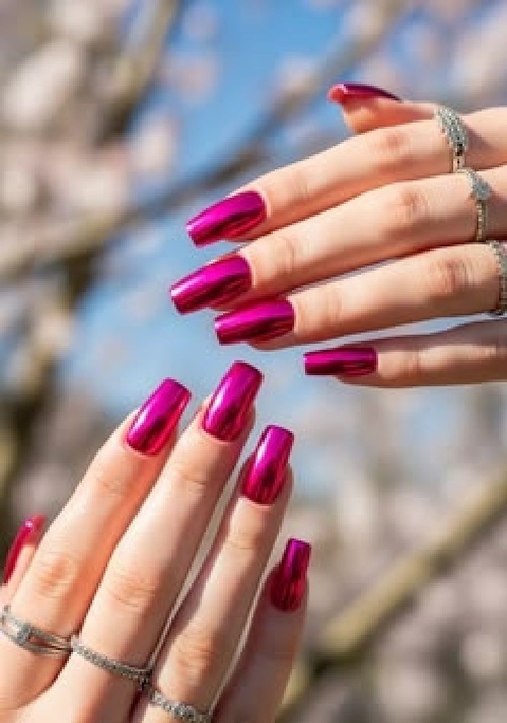 evererin High Shine Dark Pink Nail Paint | Smooth Finish | Long Lasting Color-picture-2