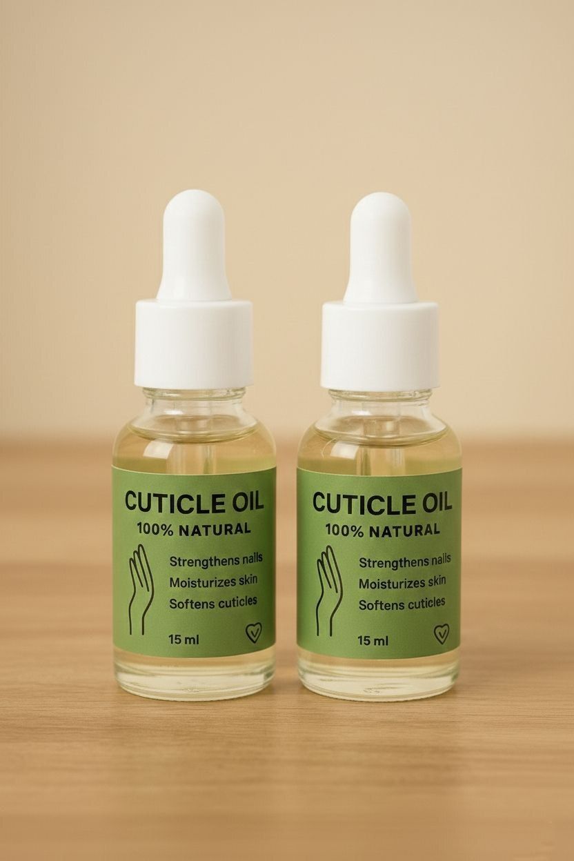 100% Natural Cuticle Oil, 15ml, Strengthens Nails, Moisturizes Skin, Softens-image-48