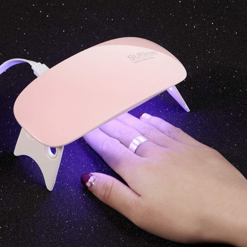 Mini UV LED Nail Lamp, Portable Gel Light Mouse Shape Pocket Size Nail Dryer Nail Polish Dryer-image-22
