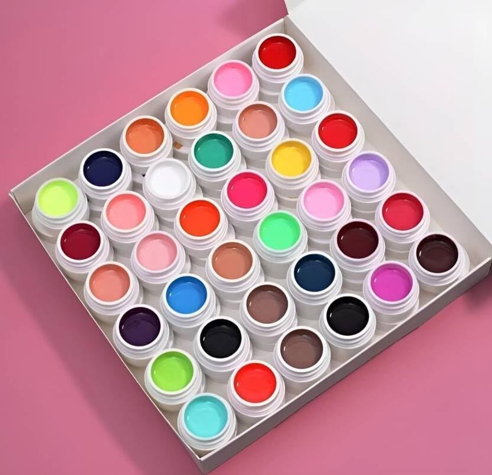36 Colors Nail UV Gel Kit Soak off LED Nail Art Color Gel Pod UV Gel Polish-image-2