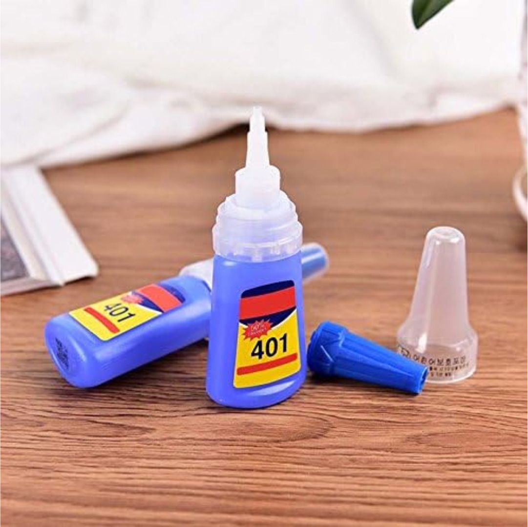 401 Nail Art Glue Rapid Fix Instant Fast Adhesive, Super Stronger