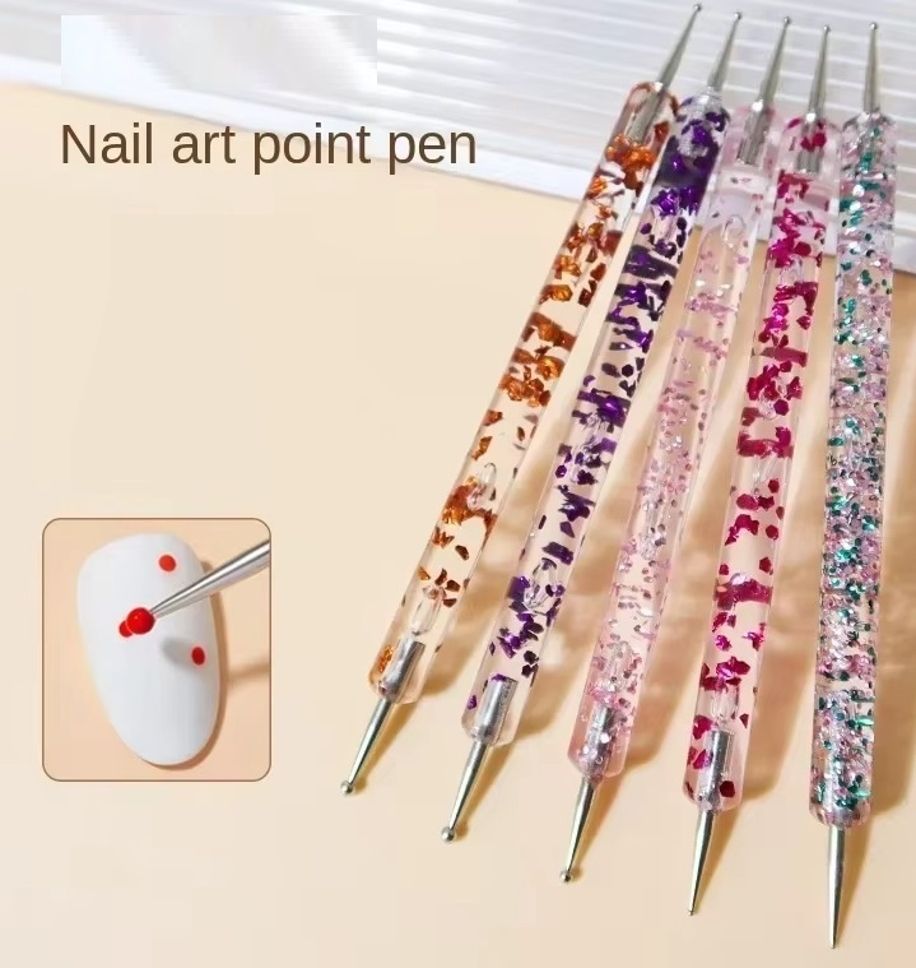 5pc Nail Art Dotting Pens-image-49