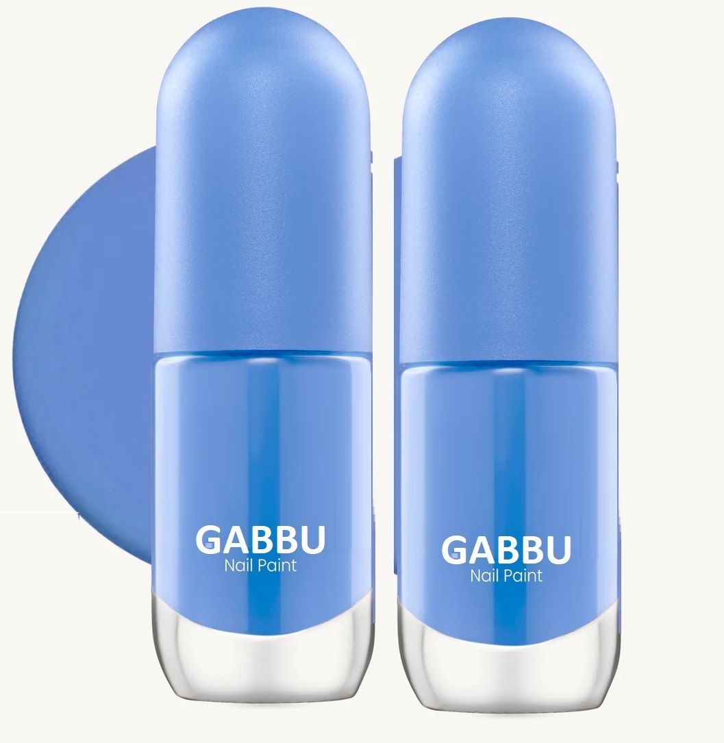 gabbu New High Shine, Long Lasting Non-Toxic" Professional-Blue Nail Polish-picture-5