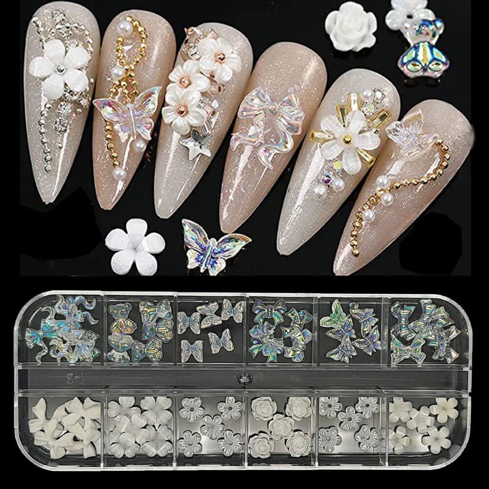 12 Different Designs Nail Art Accessories-image-4