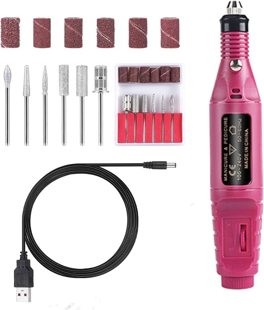 deqnail Electric Nail Drill Machine 20000 RPM Professional Nail Drills for Acrylic Nails-picture-29