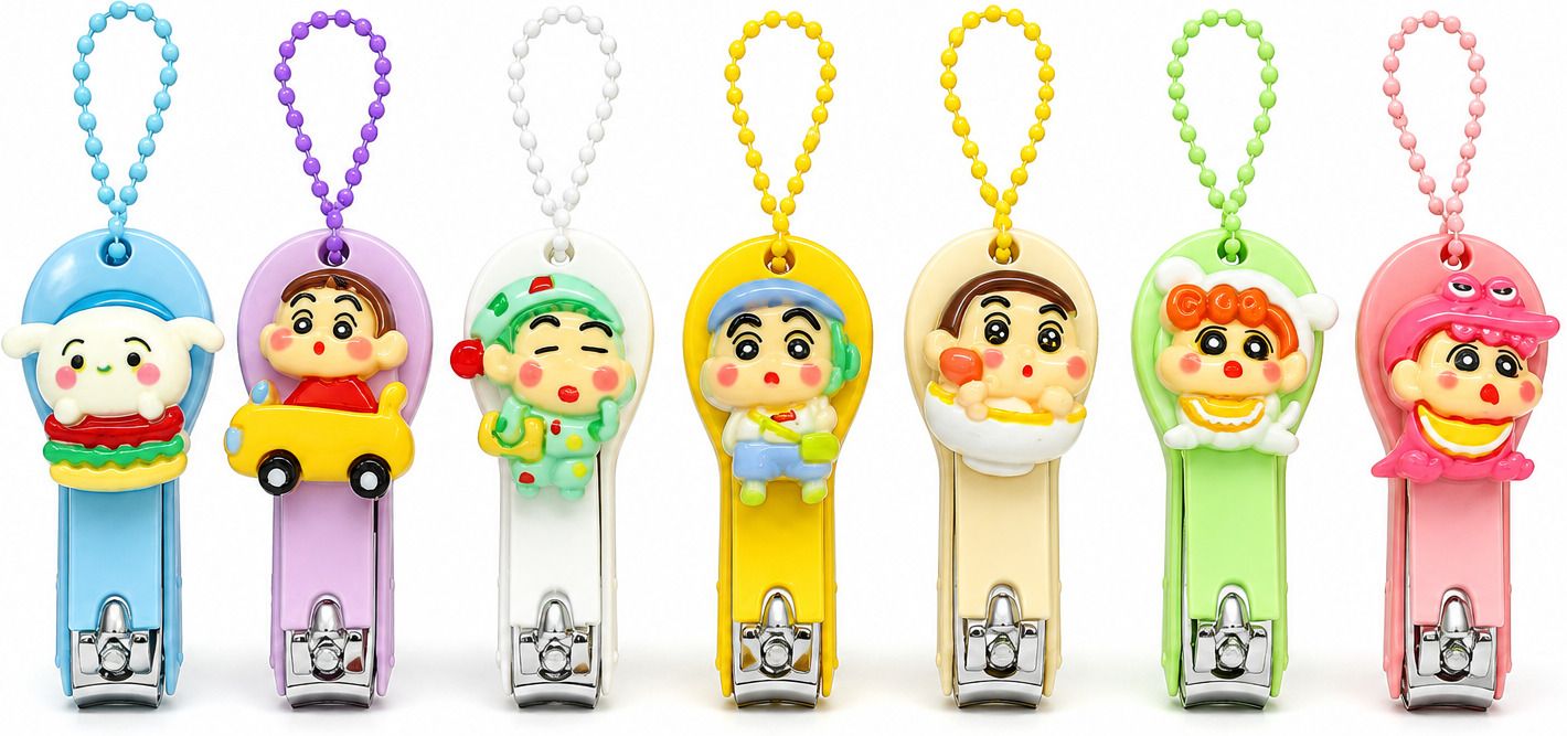 boenjoy gifts Shinchain Nail Cutter for Kids – Random 2 PCS Portable Stainless Steel-picture-23