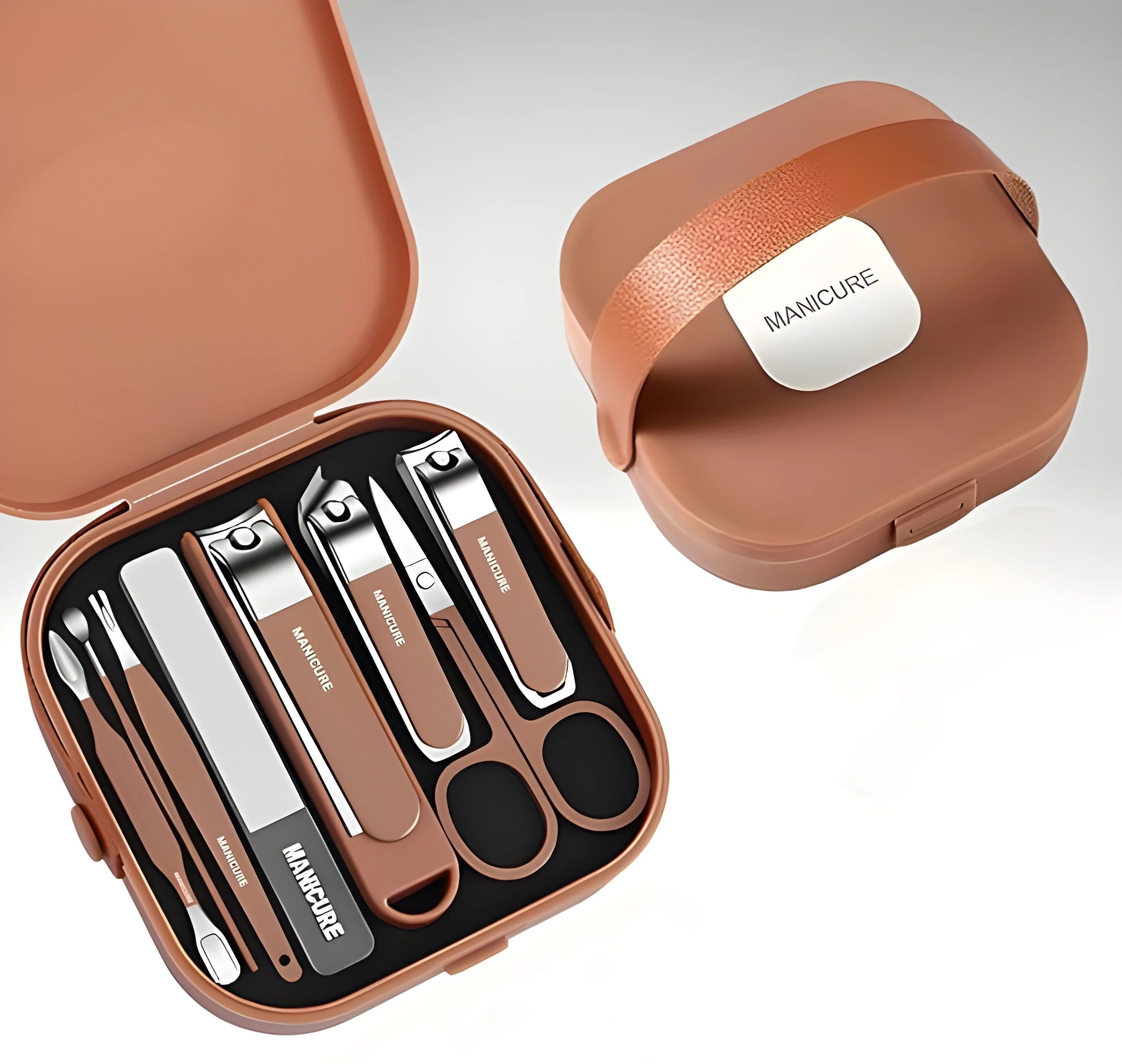 Nail Clipper Set 8 in 1 Professional Manicure Pedicure Kit for Men and Women