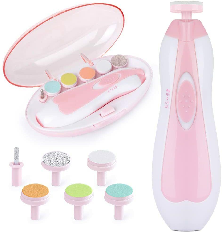 Baby Nail Trimmer New Born Grinder Set Safe Nail Trimmer Kit for Kids-image-46