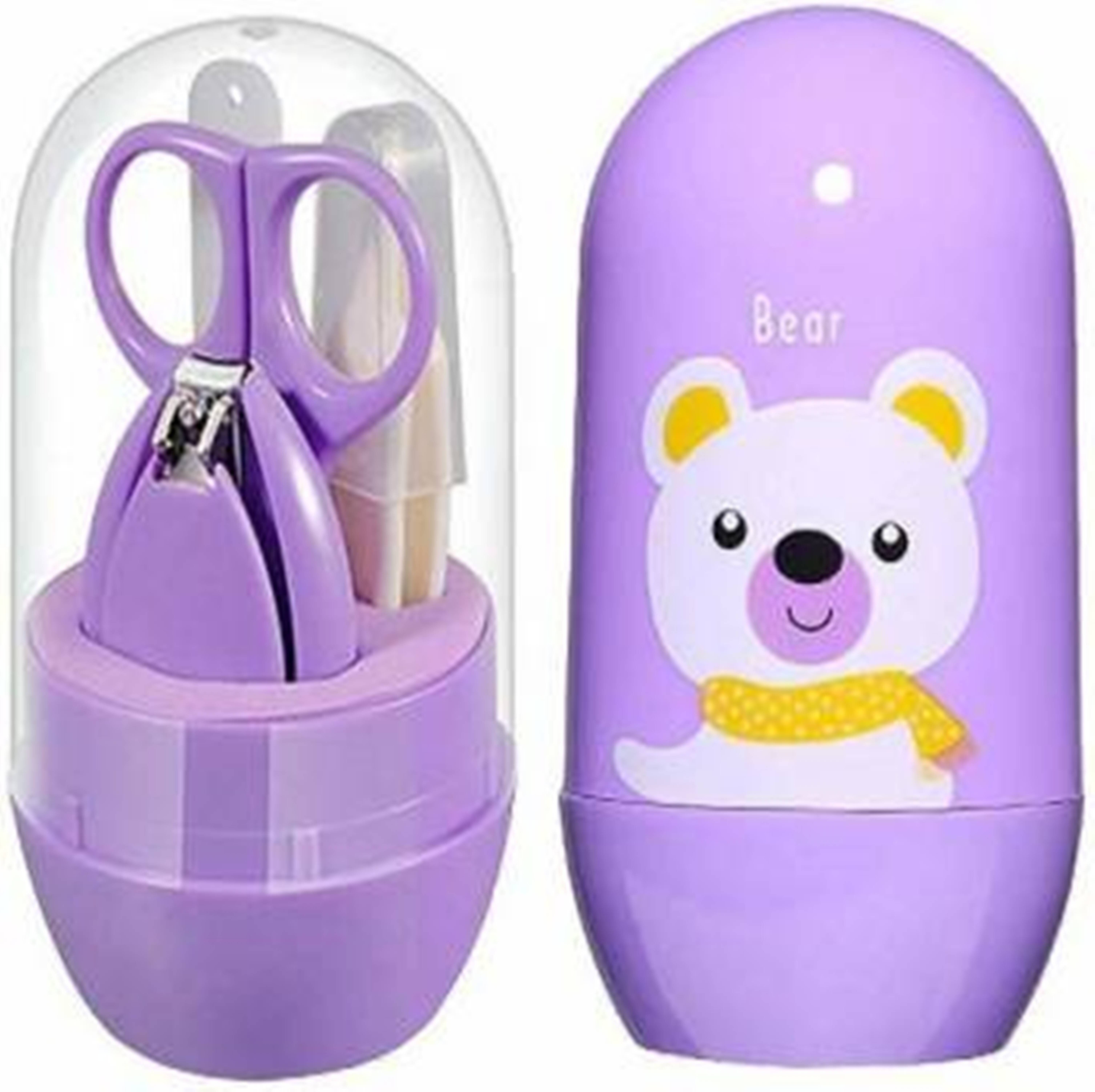 kidzplay nail cutter manicure kit,pocket size Nail care set, baby grooming set for newborn-picture-26