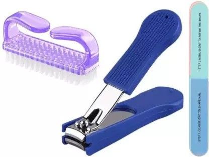 Nail Care Set Nail Clipper Brush & 7-1 Buffer Stainless Steel Manicure Tool-image-26