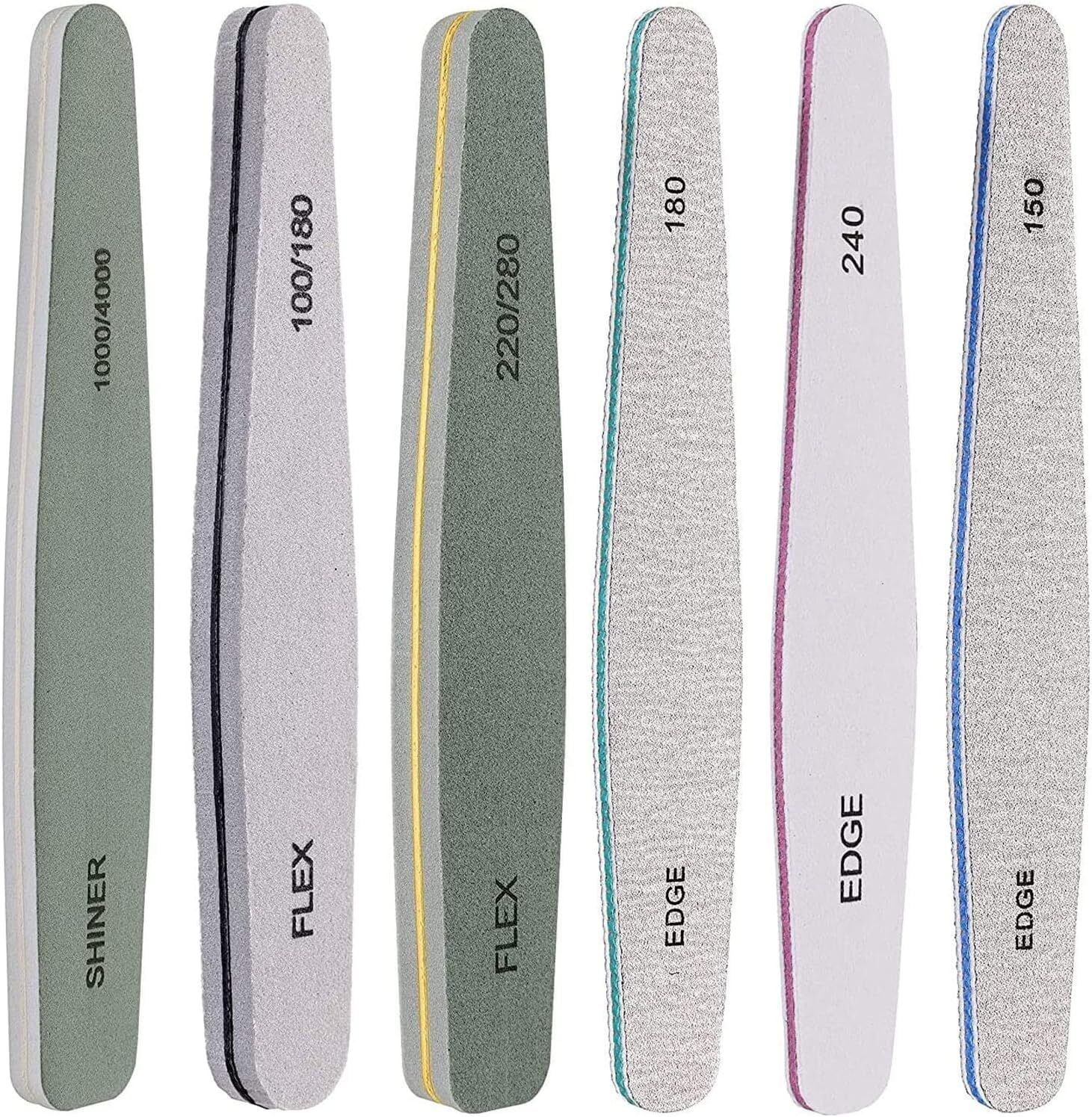 6 PCS Nail Buffer & File Set for Women and Men – Professional Manicure Pedicure-image-43