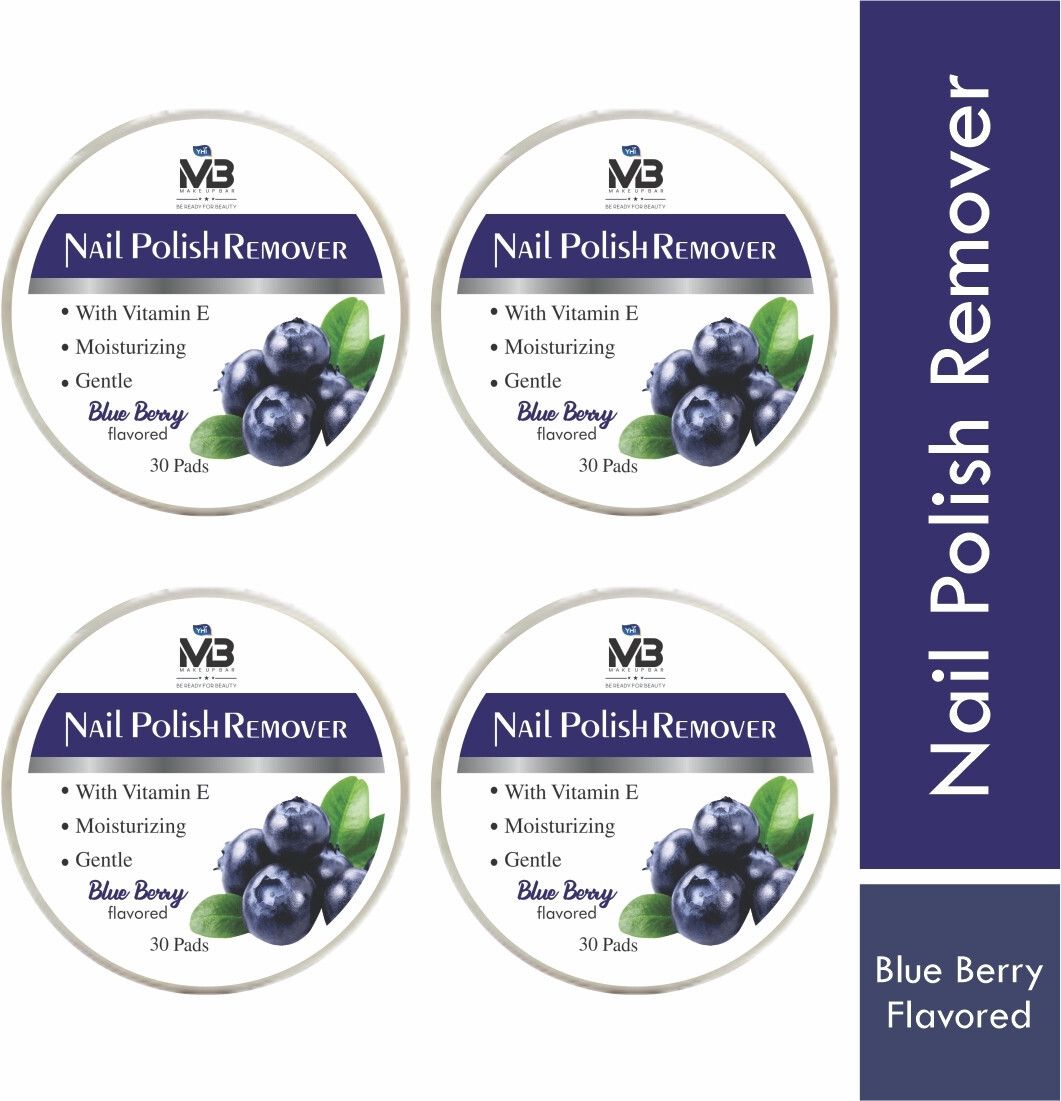 yhi MB Blue Berry Nail Polish Remover Wipes | Best Nail Paint Remover Wipes 60 Wipes-picture-17