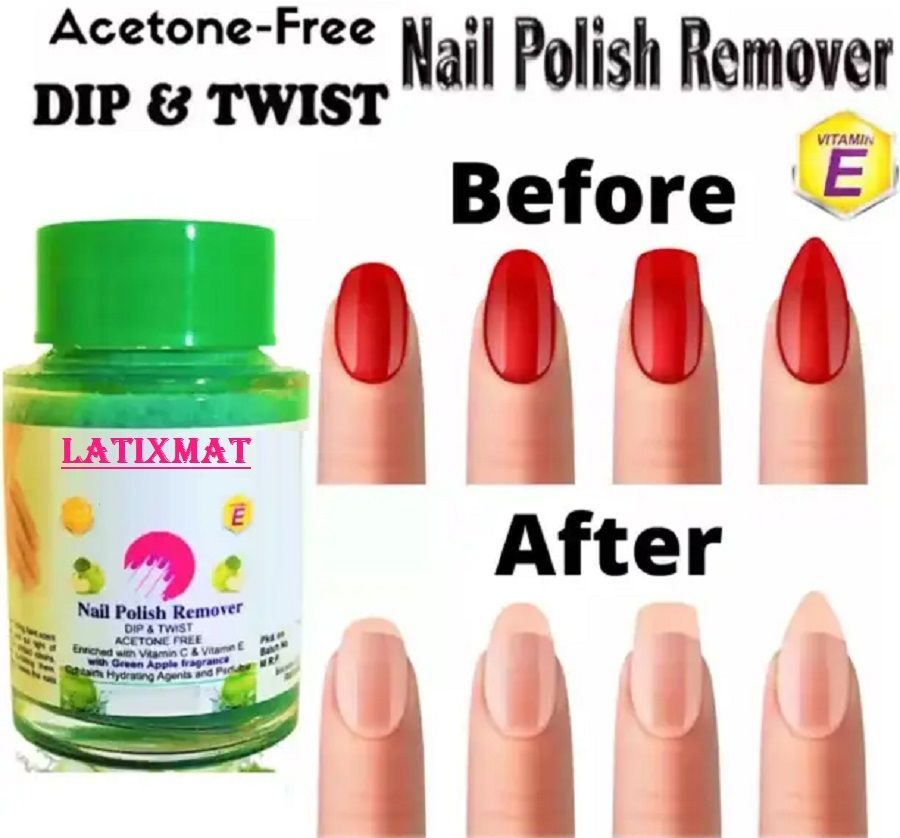 latixmat FAST NAIL POLISH REMOVER JAR.-picture-39