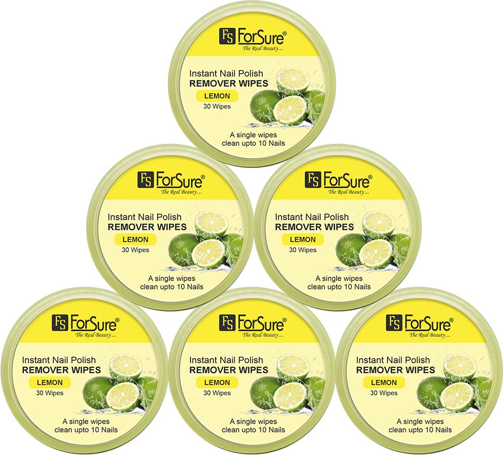 forsure Nail Paint Remover Wipes Pack of 6_C10-picture-11