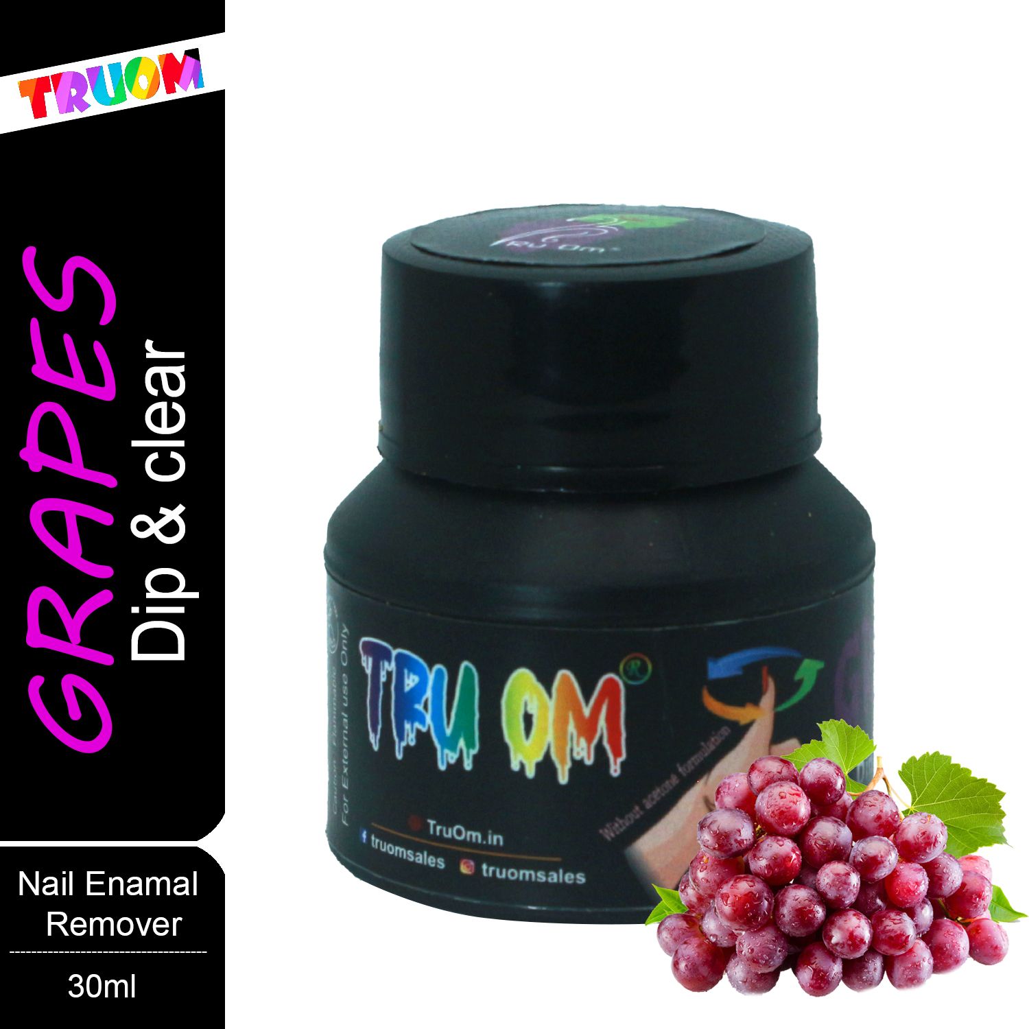 truom Nail Paint Remover (Grapes)-picture-6