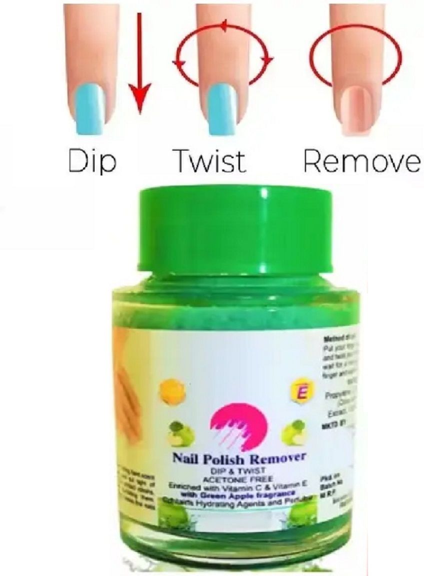 best Dip and Twist Enamel Remover With Vitamin E & ((Olive Oil.))*-image-1