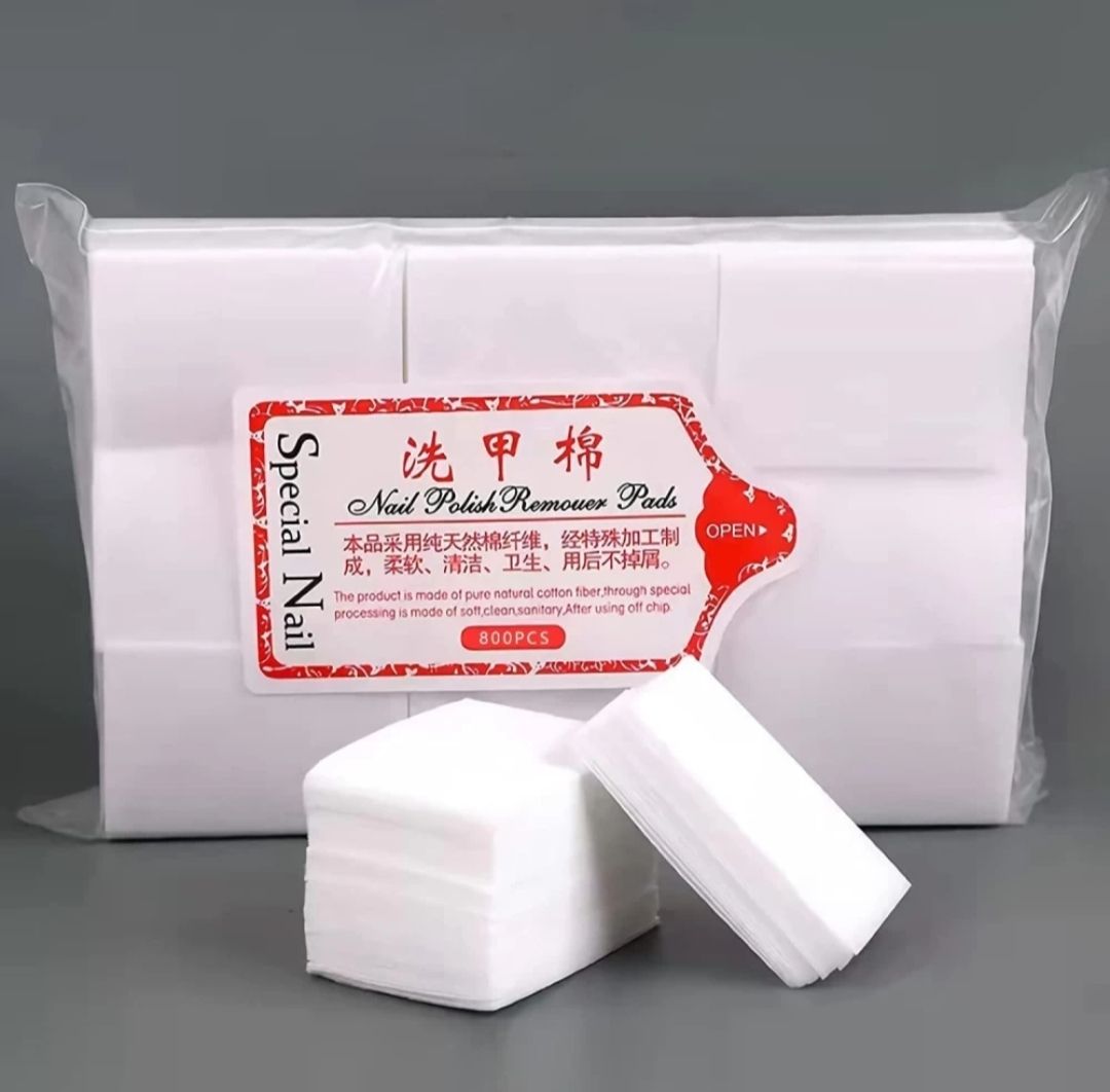 Gel Polish Remover Wraps, Nail Polish Remover Cleaner Wipes Paper Pad