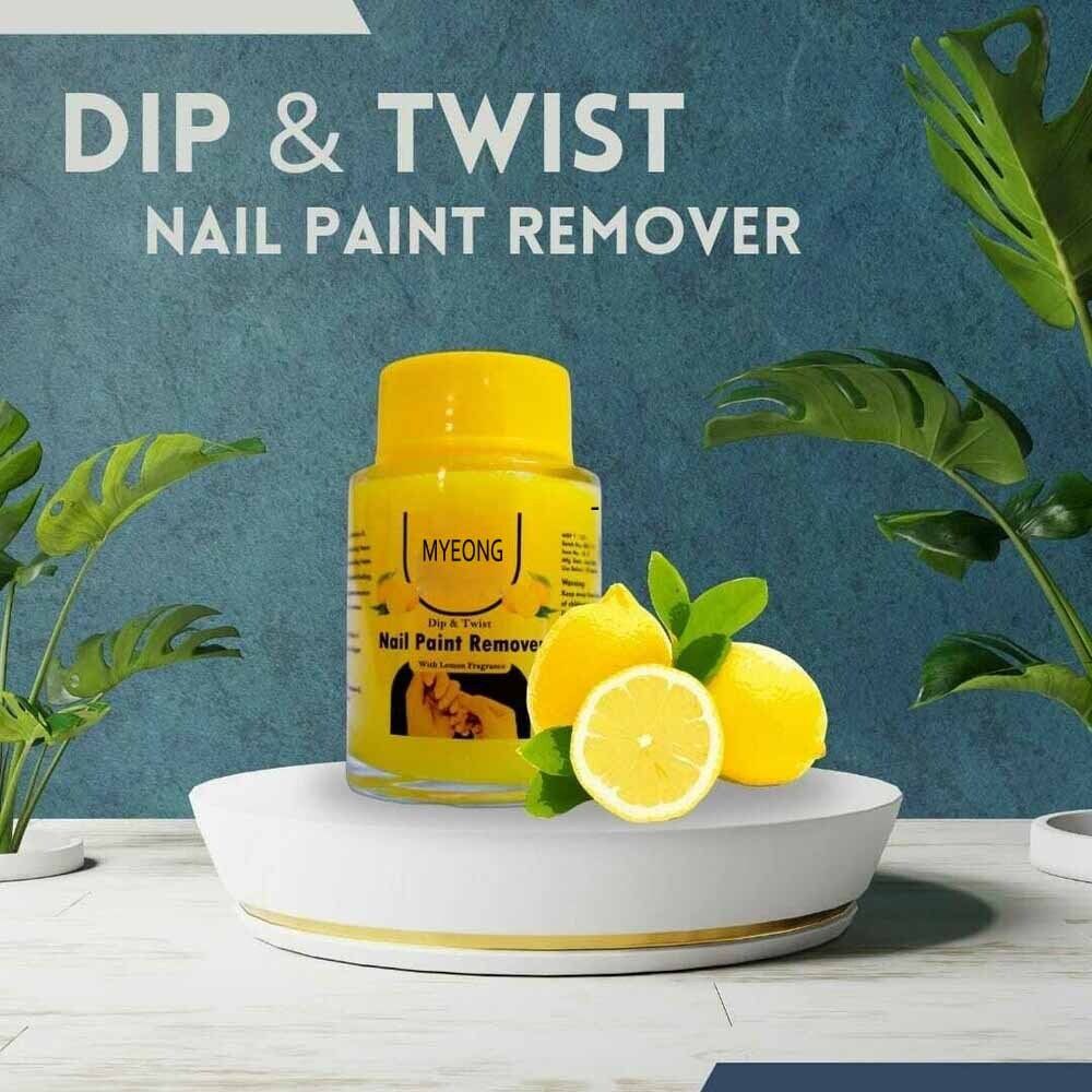 myeong Premium Instant Nail Polish Remover Dip & Twist Foam Lemon-picture-16