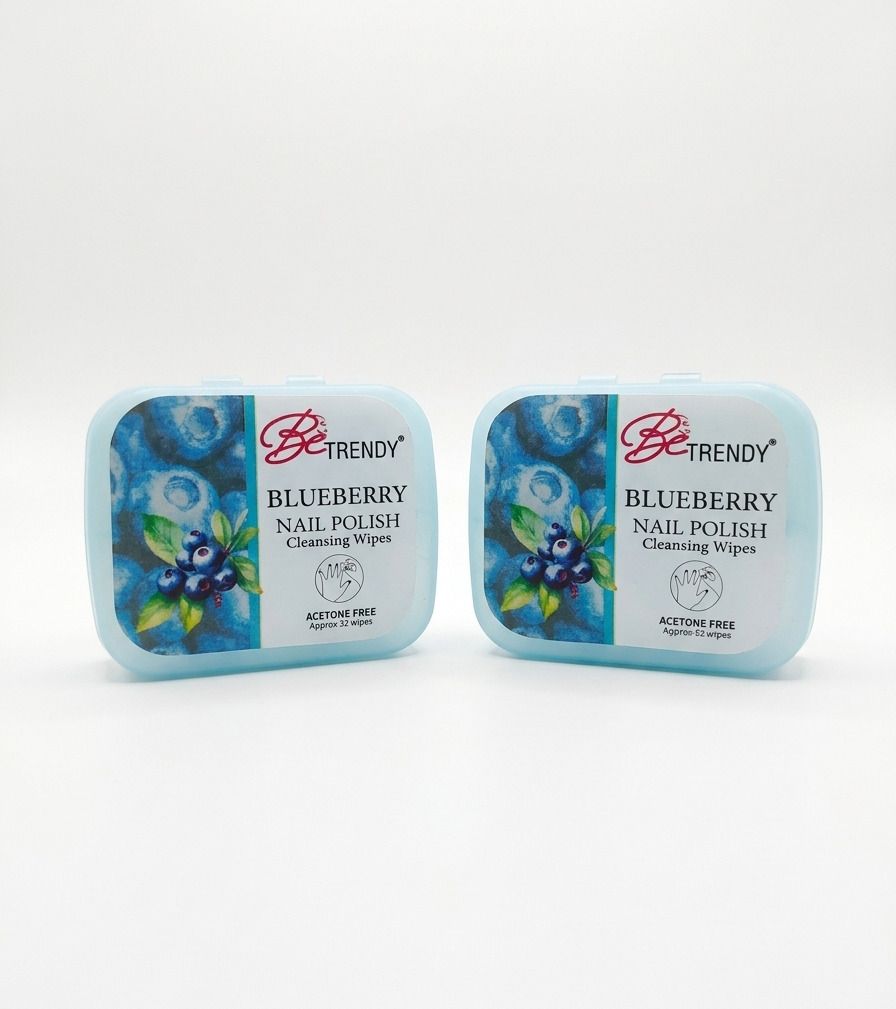 rsk rudrasrikrpa Nail Polish Cleansing Wipes Nail paint remover Wipes Blueberry-picture-30