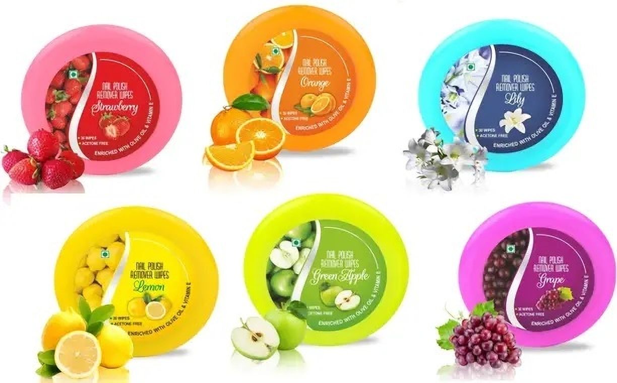 gabbu Instant Easily Nail Paint Remover wips Pack of 6-picture-14