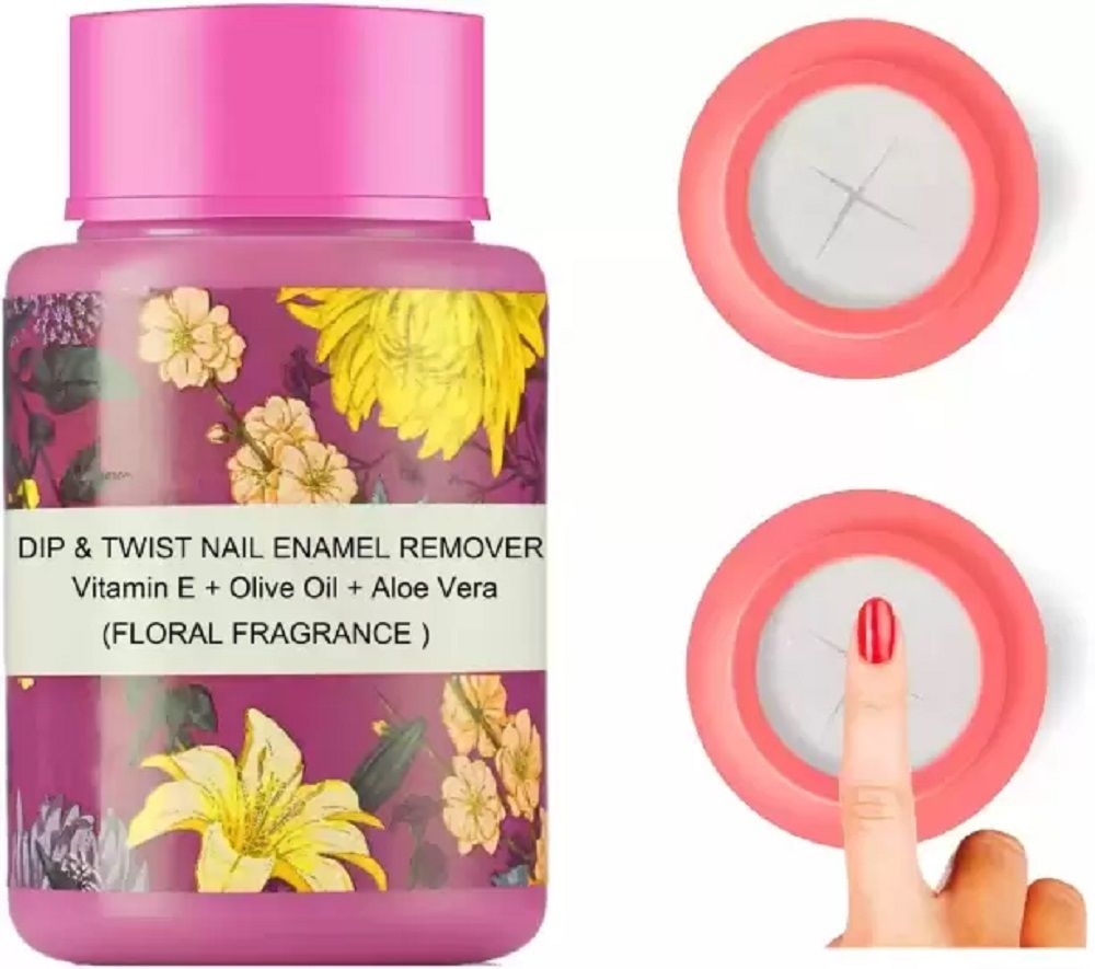 evererin nail paint remover sponge jar dip and twist remover-picture-15