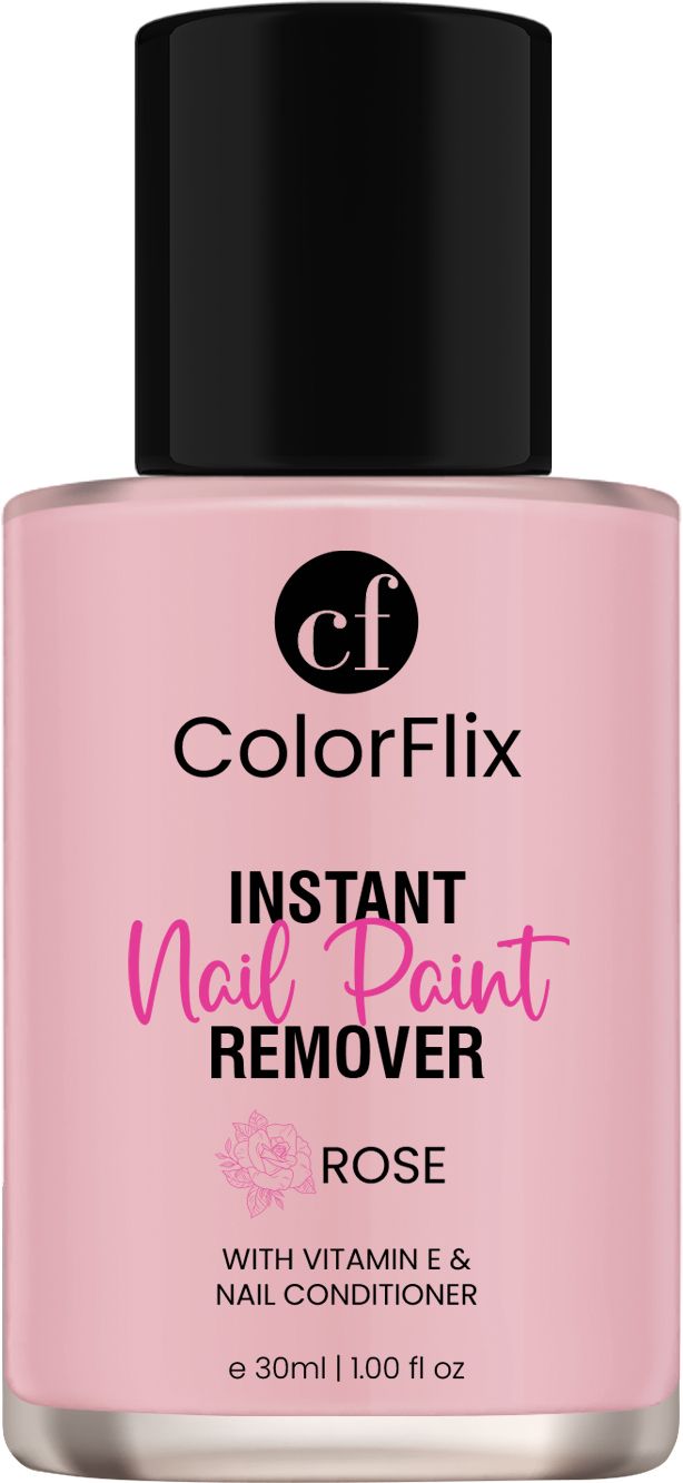 Instant Nail Remover with Vitamin E & Rose, Gentle & Nourishing