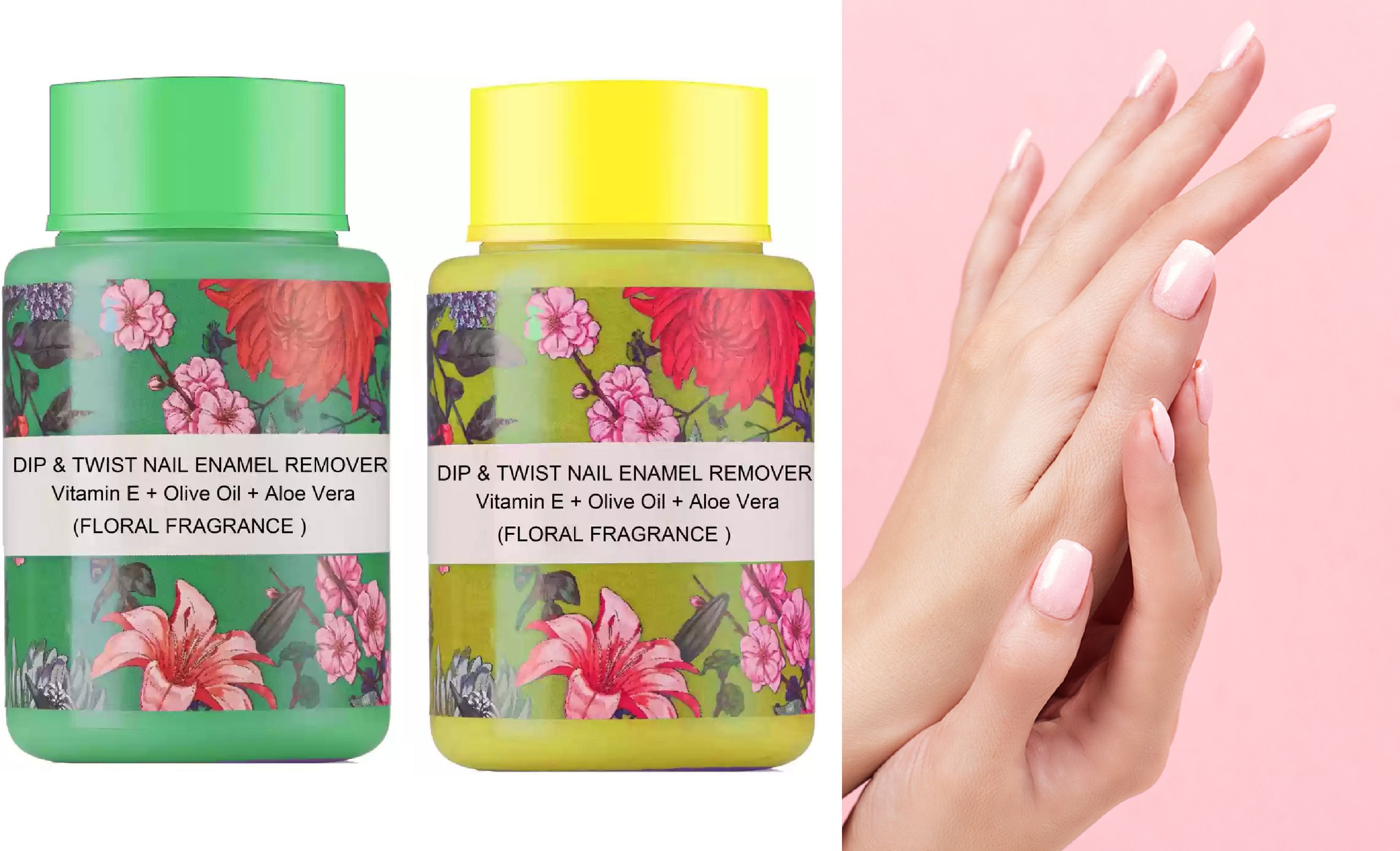 Combo Dip & Twist Nail Enamel Remover Nourishing Formula-image-9